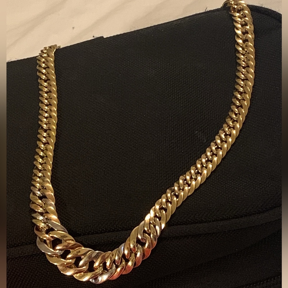 Elegant 18k solid Gold Chain Necklace
